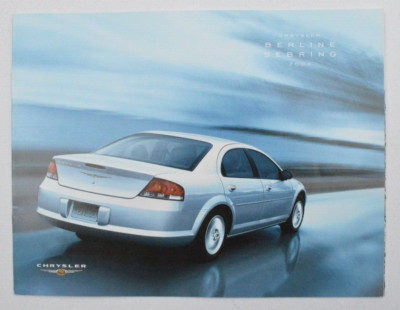 CHRYSLER Berline Sebring 2004 dealer brochure - French - Canada