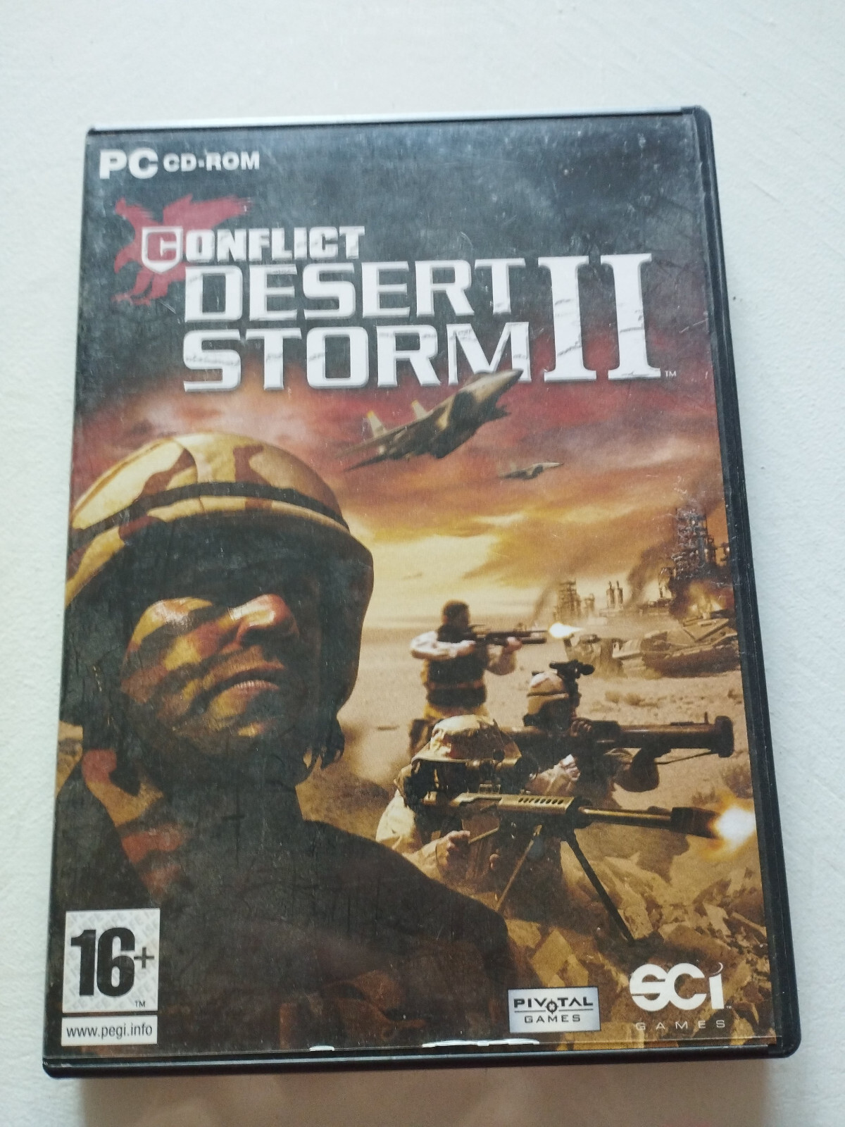 Conflict: Desert Storm II SCI - Game for PC CD-Rom Spain Am