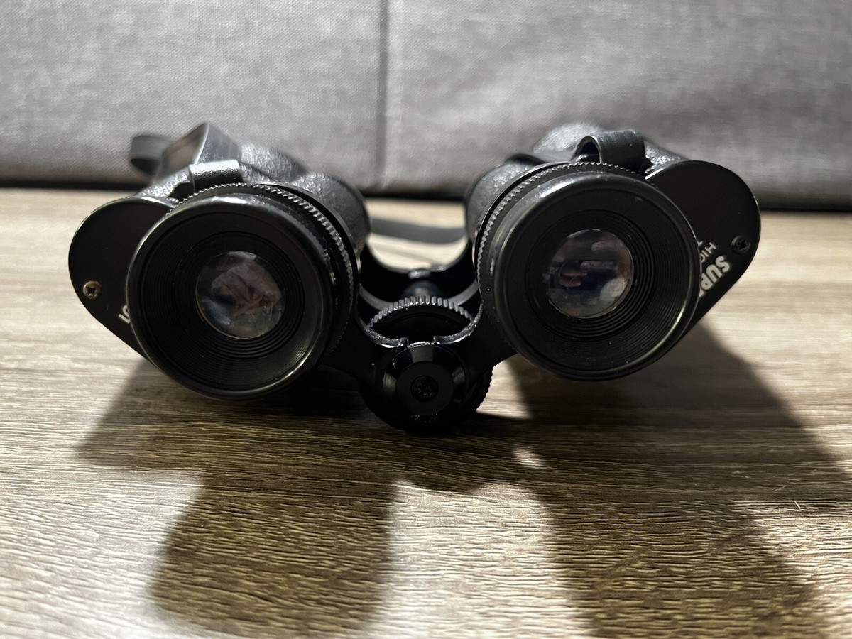 VINTAGE SUPER ZENITH HIGH QUALITY BINOCULARS 7x35 FIELD 6.5° Made
