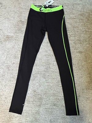 Ethika Womens Subzero Performance Black Full Tights (Size Small)