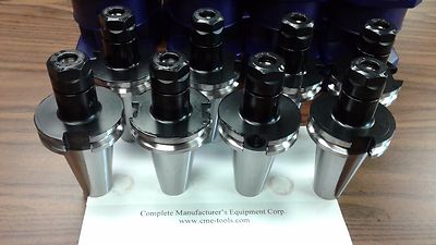 8pcs CAT40-ER16-2.76'' COLLET CHUCKS balanced to G2.5/25000RPM  #B25-CAT40-ER16