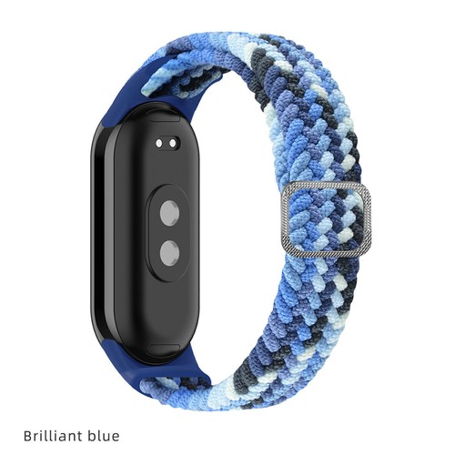 Replacement Strap For Xiaomi Mi Band 8 NFC Braided Nylon Wrist Watch Sport Band - Picture 43 of 45