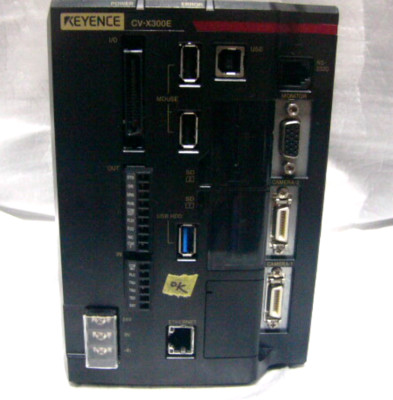 普*9様 KEYENCE キーエンス CV-X300E 画像センサコントローラ KEYENCE CV-X300E Image Sensor Controller Operation Checked Used