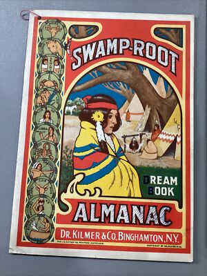 1933 Swamp Root Dream Book Almanac Dr Kilmer & Co Binghamton NY Booklet