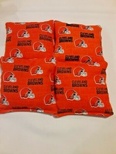 4 Cornhole Bag Set Corn Hole Cleveland Browns ORG