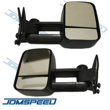 Towing Manual Side View Mirrors Left Right Pair Set For 88-98 Chevy Gmc Truck Towing Manual Side View Mirrors Left Right Pair Set For 88-98 Chevy Gmc Truck