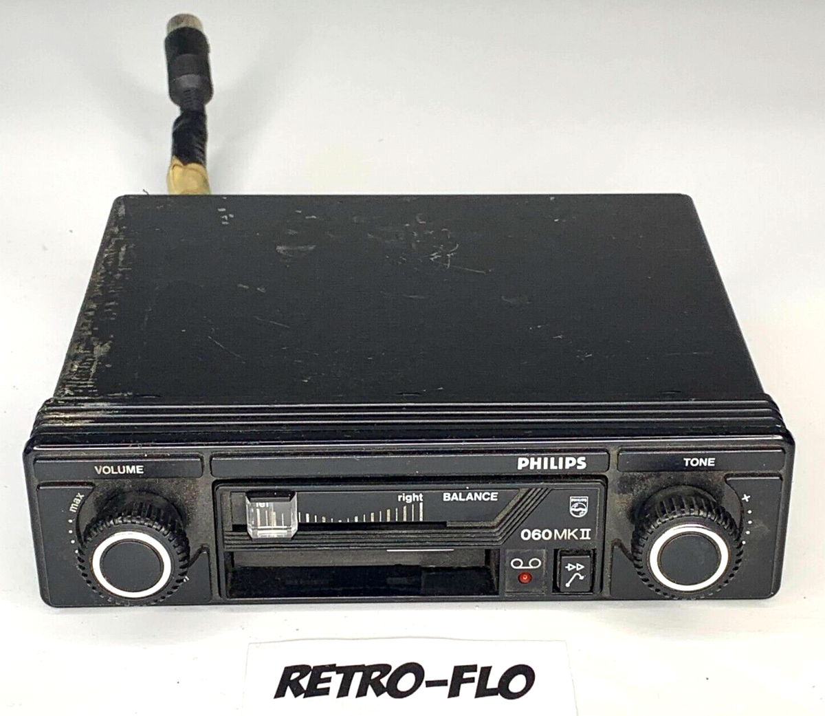 Poste Radio Cassette Philips D7162 – Vintage, Années 80/90, Occasion Fonctionnel