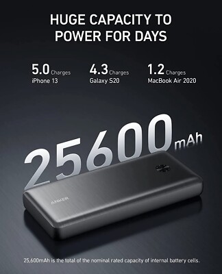 ANKER CHARGE FAST POWER CORE III ELITE 26K 87W with PowerPort III