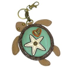 Chala Sea Turtle Key Fob / Coin Purse NWT