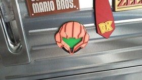 Super Metroid Samus Helmet Magnet Video Games SNES N64 Sega Genesis Nintendo NES