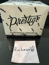 2021  SEALED  NFL Panini PRESTIGE FOOTBALL FAT PACK CELLO BOX-With 12 HUGE PACKS