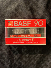 BASF 90 LH Extra I Stereo Audio Cassette Tape 90 minute LH-E I NEW Sealed
