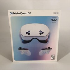 Meta Quest 3s Vr Headset 128gb - New & Sealed W/ Batman: Arkham Shadow