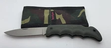 Kershaw 1065OD Outlaw Bill Folding Knife Camo Sheath Japan 1991