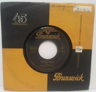 BILL HALEY ROCKABILLY 45 RPM, DIPSY DOODLE / IM GONNA SIT AND WRITE MYSELF A LET