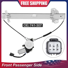 Power Window Regulator w/ Motor for 03-07 Honda Accord Front Right Sedan 741-307