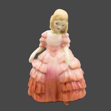 Vintage ROYAL DOULTON Rose FIGURINE, Bone China, HN 1368, Made In England, EUC