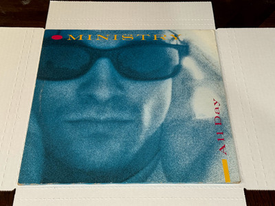 Ministry- All Day/ Everyday(Is Halloween)- 12'' Vinyl 1985 Wax Trax! WAX 007