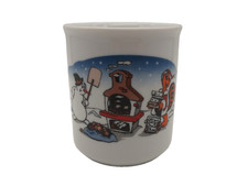 OBI Baumarkt BIBER Tasse Weihnachten Werbetasse Becher Werbefigur Hörnchen 2000