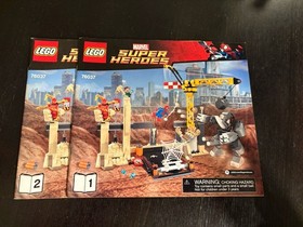 LEGO Marvel: Rhino and Sandman Super Villain Team-Up (76037)
