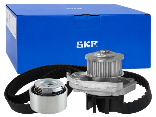 SKF Zahnriemen Satz SKF Wasserpumpe Opel Combo Lancia Ypsilon Musa Delta 1.4-image