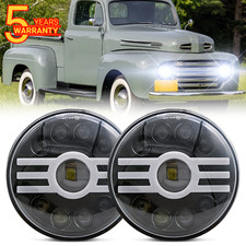 Dot Approved Pair 7 Inch Round Led Headlights Hilo Beam Sealed Projector H4 Drl Dot Approved Pair 7 Inch Round Led Headlights Hilo Beam Sealed Projector H4 Drl