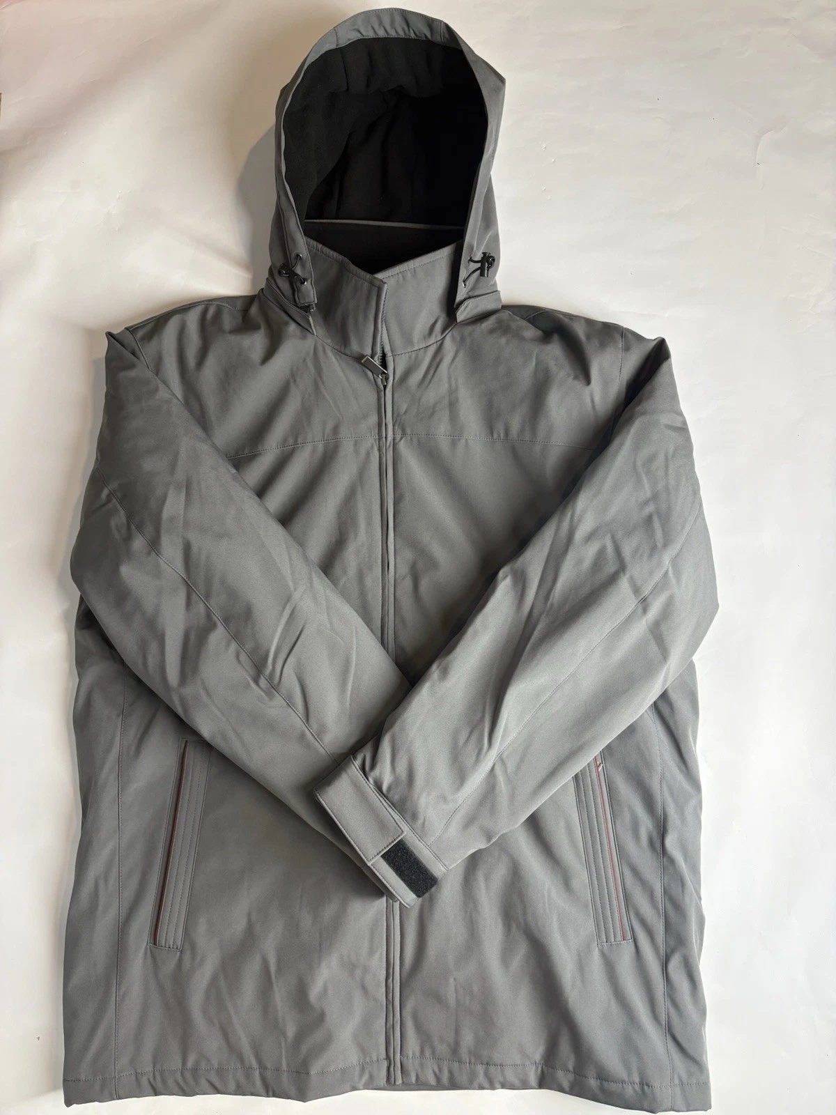 Weatherproof Men's Ultra Tech Men's Jacket Removable Hood size Large NWOT