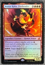 Avatar Roku, Firebender 112 Foil Showcase Avatar: The Last Airbender 