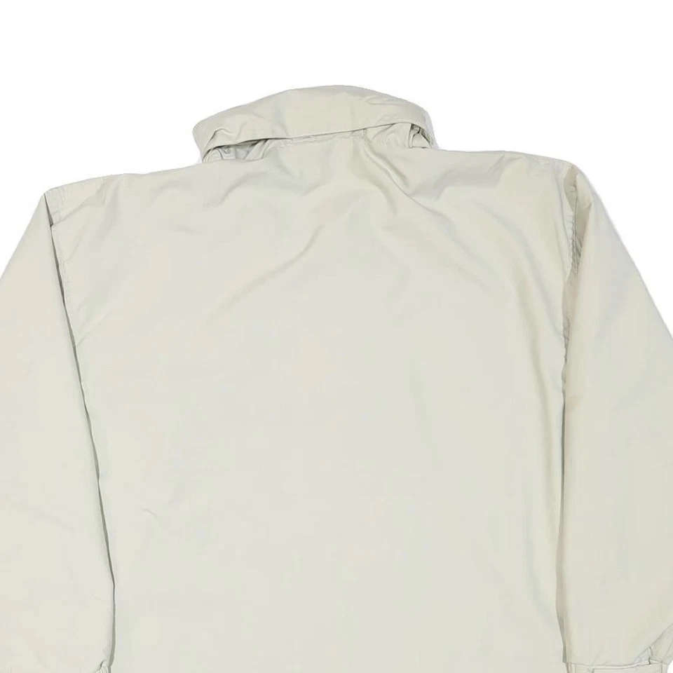 LEE Mens Beige Zip Jacket M Polyester Blend Classic Outdoor Casual Lightweight - Image 4 of 4