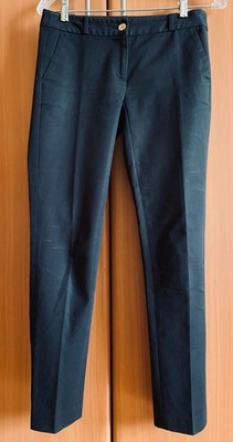 Michael Kors Women's Dress Pants Black Logo 4 Pockets Size 0