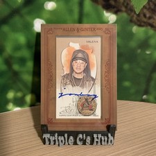 2023 Topps Allen & Ginter Jonathan Valena #MA-JV   Mini Framed Auto