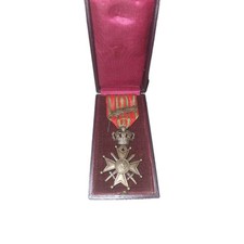 Médaille Croix De Guerre Belge 1914-1918, WW1. Décoration,  Distinction