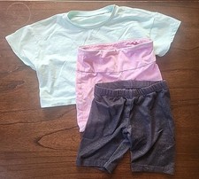 Lot Of 2 Cat Jack next More Than Magic Shorts Girl Crop Top 6/6x