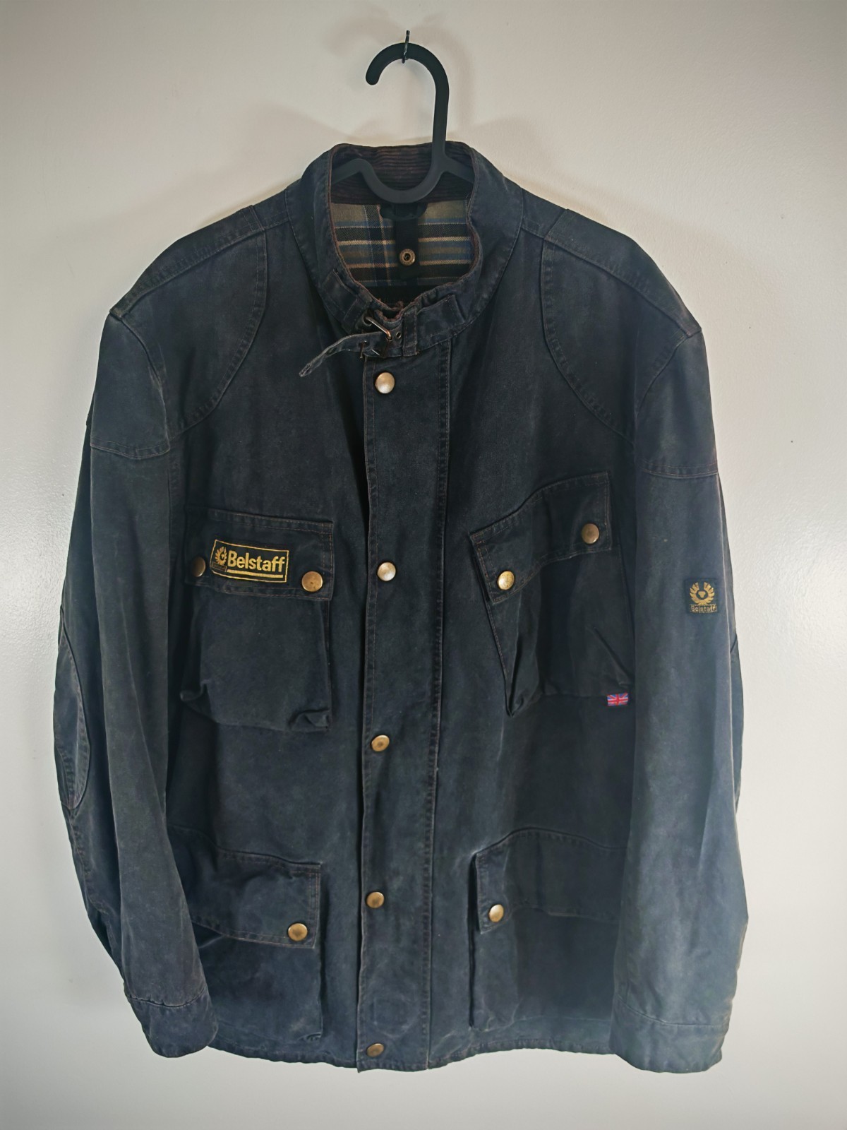 Belstaff Trialmaster Che Guevara Waxed Cotton Motorcycle Biker Jacket Size L