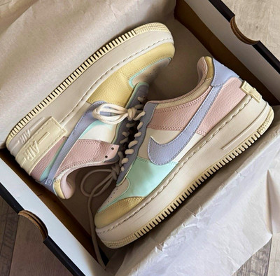 Nike Air Force 1 AF1 W Shadow Low Sneaker Pastel Summer Limited Edition