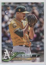 2018 Topps Update Daniel Mengden (Vertical Pitching) #US88 1k9