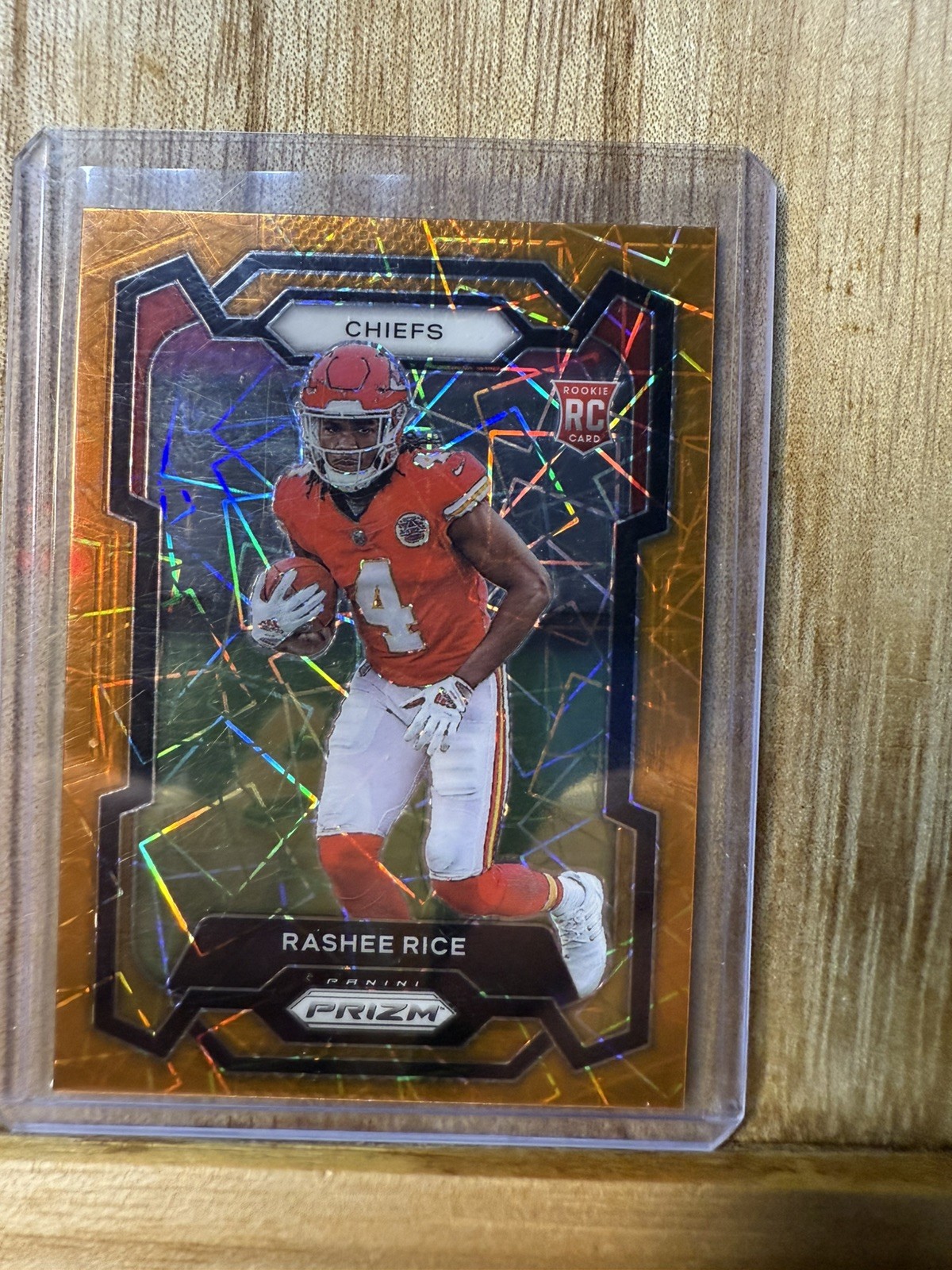 2023 Panini Prizm - Rookies Rashee Rice #350 Lazer Prizm (RC)