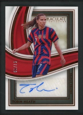 2023-24 TOBIN HEATH 97/99 AUTO PANINI IMMACULATE COLLECTION AUTOGRAPHS