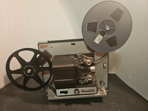 Bell Howell Movie Projector 356A Autoload 8 mm Super 8 Motor Works! Vintage VTG