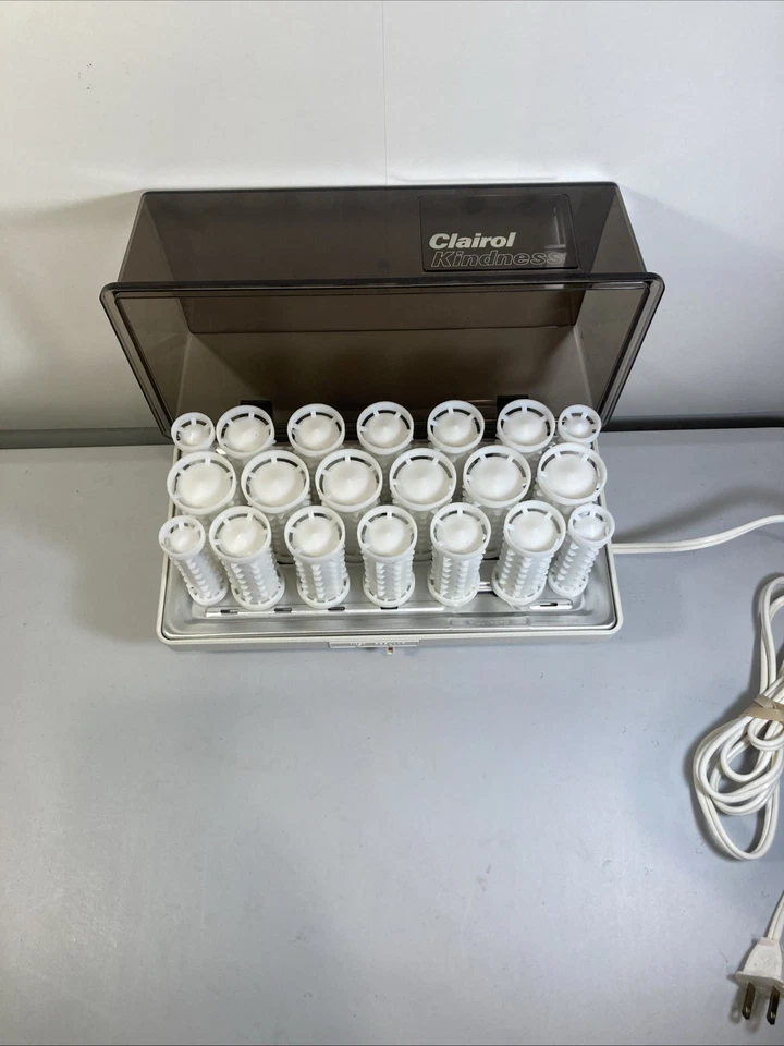 Clairol Kindness 20 Instantáneo Hair Setter Hot Rollers Rizadores De Colección Sin Clips Foto 2 de 4