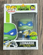 Funko Pop! Power Rangers X TMNT: Leonardo #104 2022 Toy Tokyo Exclusive