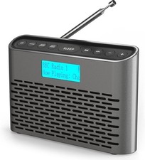 I-box Slim DAB/Dab+/FM Portable Slim Radio Black New in BOX??