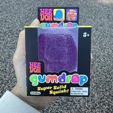 BRAND NEW Schylling Needoh Gumdrop Purple Squishy Stress Ball Nee Doh Gum Drop
