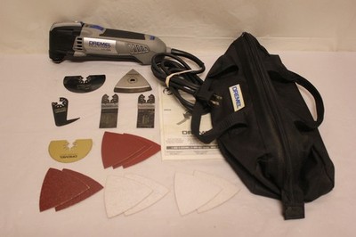 Dremel Multi-Max MM30 Oscillating Multi-Tool Corded 3.3A in Bag with Extras C2