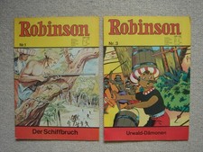 Comic Robinson Nrn. 1 und 3, Arotal 1977