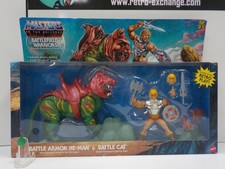 G829 Masters Of The Universe Origins Battle Armor He-Man & Battle Cat Mattel
