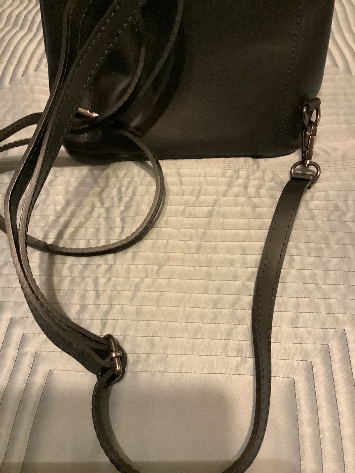 CIELO CELESTE Handmade Flap Backpack Convertible … - image 8