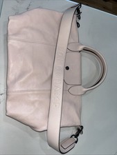 Longchamp Pink Leather Tote