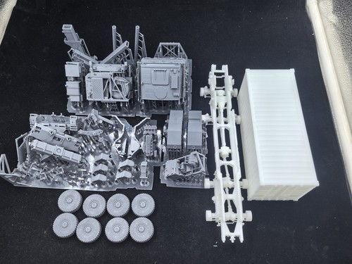 Kit modelo plataformas de carga tácticas MAN ALHS Rheinmetall impresas en 3D 1/35 NUEVO - Imagen 3 de 5