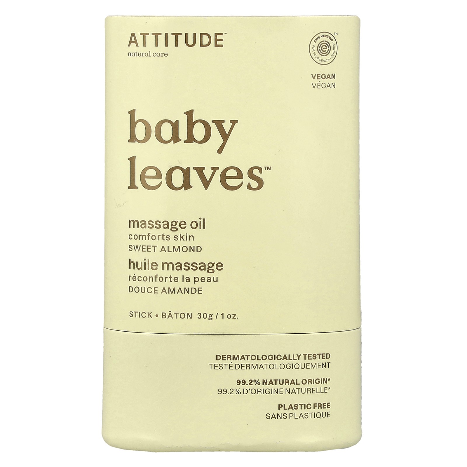 Baby Leaves Massage Oil Stick Sweet Almond 1 oz 30 g 5190₽
